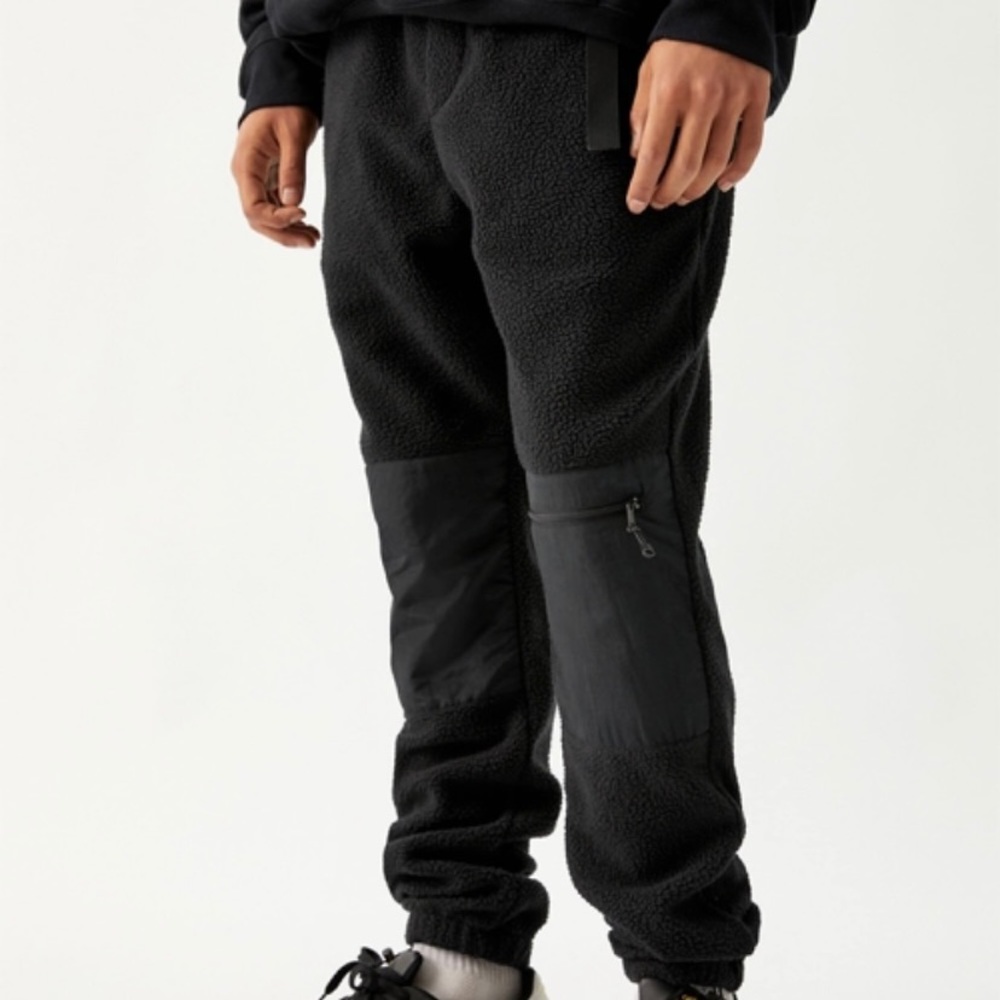 Pacsun Black Polar Fleece Pants